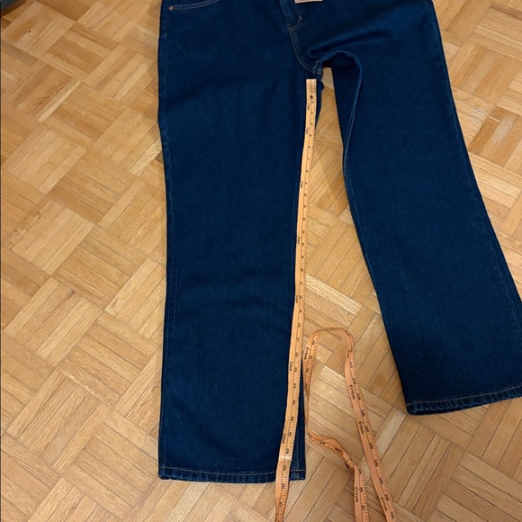 Reformation Women's Dark Blue Jeans - Picture 4 of 11